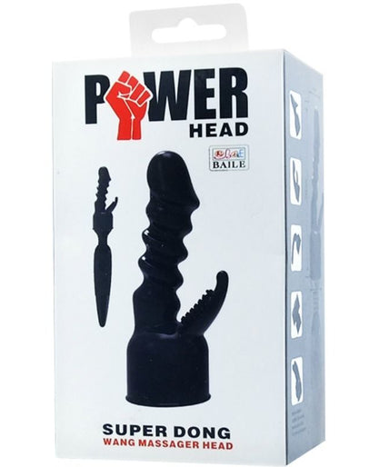 BAILE - POWER HEAD INTERCHANGEABLE HEAD FOR INTERNAL AND CLITORIS STIMULATION
