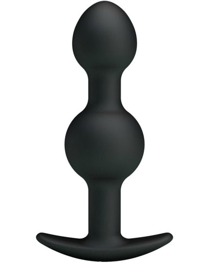 Pretty Love – Special Stimulation Silicone Anal Balls 10.3 Cm Black