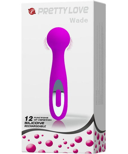 PRETTY LOVE - WADE RECHARGEABLE MASSAGER 12 FUNCTIONS