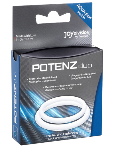 JOYDIVISION POTENZDUO - WHITE RINGS - M