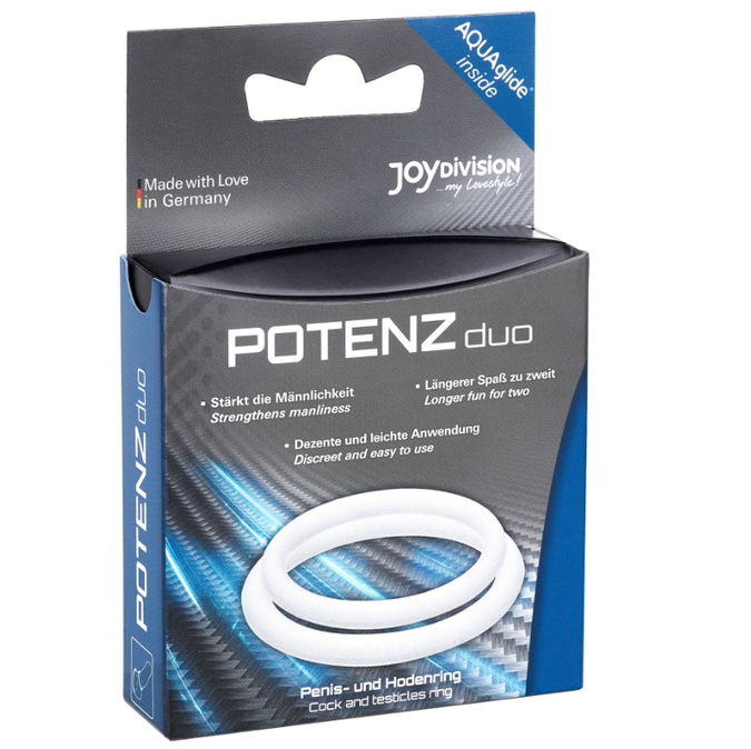 JOYDIVISION POTENZDUO - WITTE RINGEN - M
