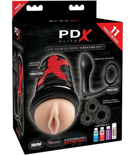 PDX ELITE - KIT ASS-GASM EXPLOSION VAGINA DESIGN