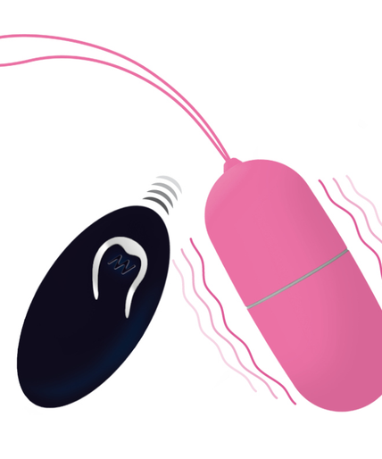 INTENSE - FLIPPY I VIBRATING EGG WITH REMOTE CONTROL PINK