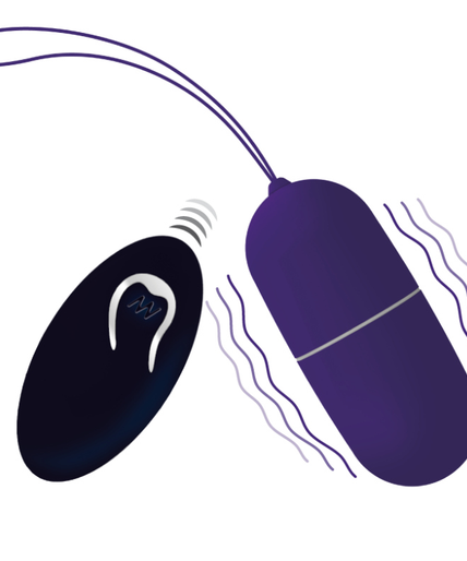 INTENSE - FLIPPY I VIBRATING EGG WITH REMOTE CONTROL PURPLE