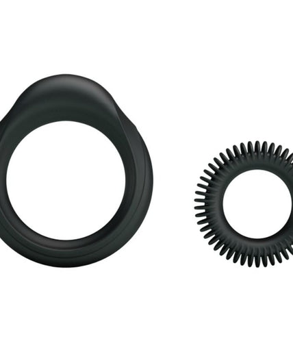 Baile – Set van 2 siliconen ringen voor het mannelijk lid