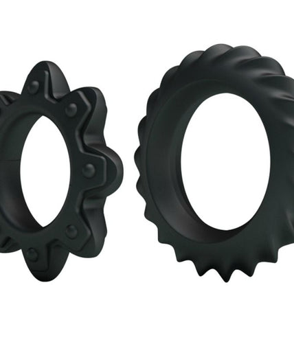 BAILE - KIT 2 RING FLOWERING SILICONE RINGS