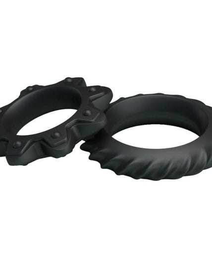 BAILE - KIT 2 RING FLOWERING SILICONE RINGS