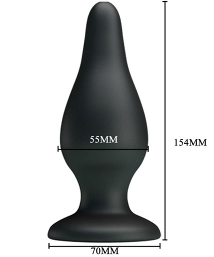PRETTY LOVE - ERGONOMISCHE SILICONEN PLUG 15,4 CM