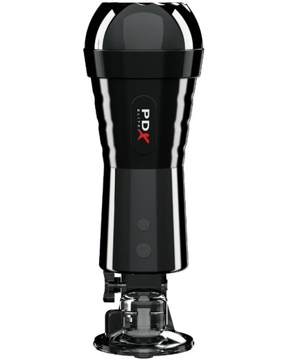PDX ELITE - MASTURBATOR WITH VIBRATION AND COMPRESSOR EFFECT