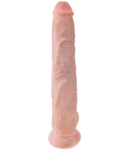 KING COCK - DILDO WITH BALLS 35.6 CM FLESH