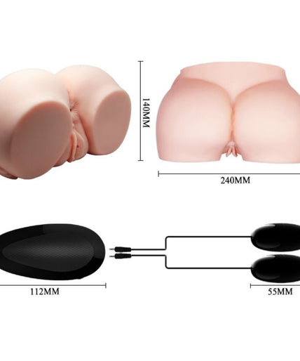 CRAZY BULL - REALISTIC VAGINA AND ANUS WITH VIBRATION