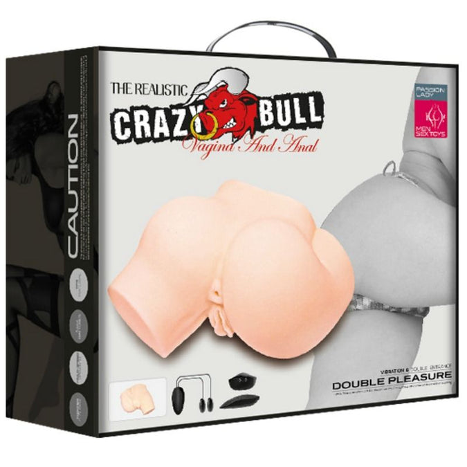 CRAZY BULL - BUTT WITH REALISTIC VAGINA AND ANUS AND VIBRATION