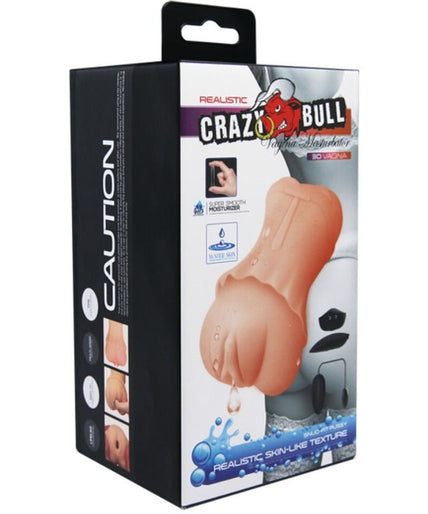 CRAZY BULL - WATER SKIN VAGINA MASTURBADOR WITH VIBRATING BULLET 2