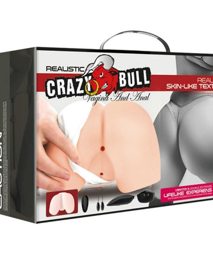 CRAZY BULL - REALISTIC VAGINA AND ANUS WITH VIBRATION POSITION 4