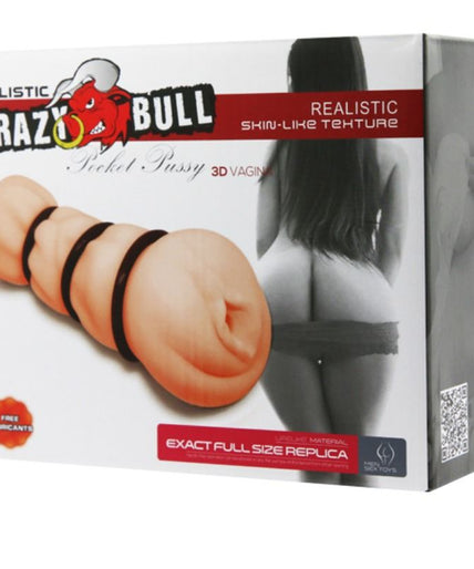 CRAZY BULL - VAGINA MASTURBATOR WITH RINGS