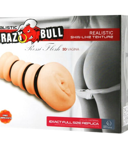 CRAZY BULL - MASTURBADOR WITH RINGS VAGINA MODEL 2