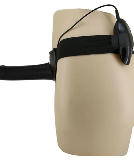 PRETTY LOVE - VITO STRAP ON WITH HOLLOW DILDO AND VIBRATION 17.3 CM