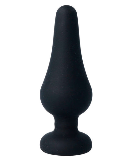 INTENSE - ANAL PLUG PIPO L BLACK SILICONE 13 CM