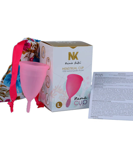 NINA KIKÍ - MENSTRUATIECUP ROZE - MAAT L