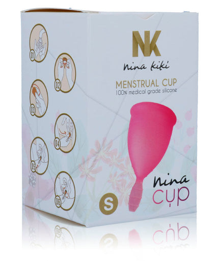 NINA KIKÍ - MENSTRUATIECUP ROZE - MAAT S