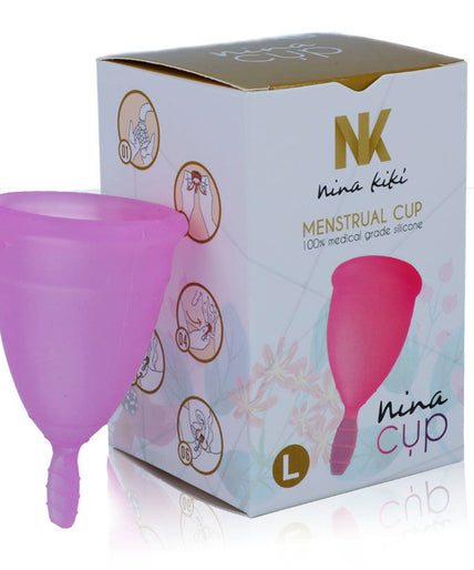 NINA KIKÍ - MENSTRUAL CUP PURPLE - SIZE L
