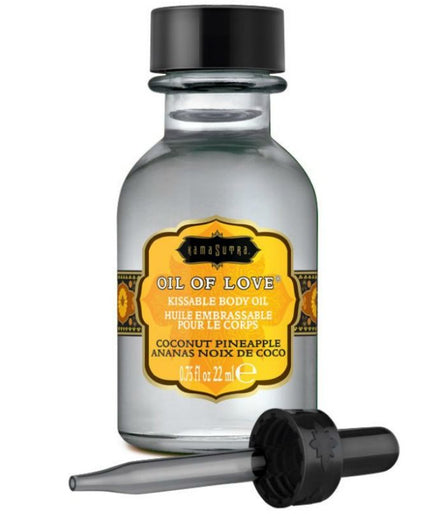 KAMASUTRA - EETBARE OLIE - KOKOS EN ANANAS 22 ML