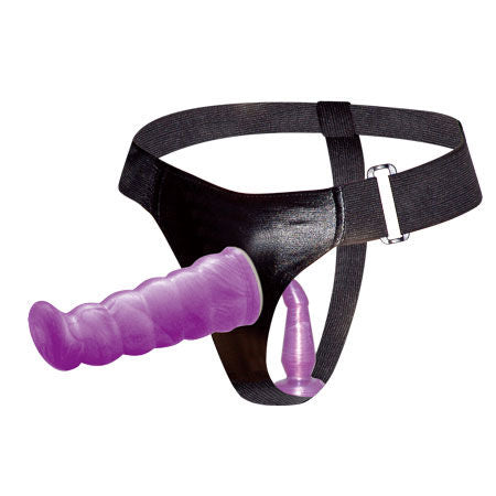BAILE - LILA FEMALE ANALE EN VAGINALE HARNAS GPOINT 17 CM