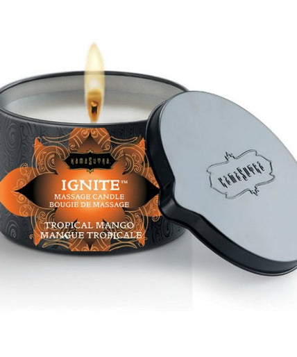 KAMASUTRA - MASSAGEKAARS TROPISCH FRUIT 170 GR
