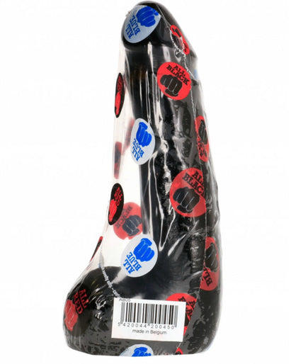 ALL BLACK - SOFT BLACK REALISTIC DILDO 20 CM