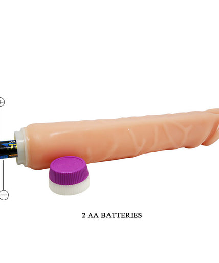 BAILE - WAVES OF PLEASURE REALISTIC VIBRATING 25.5 CM