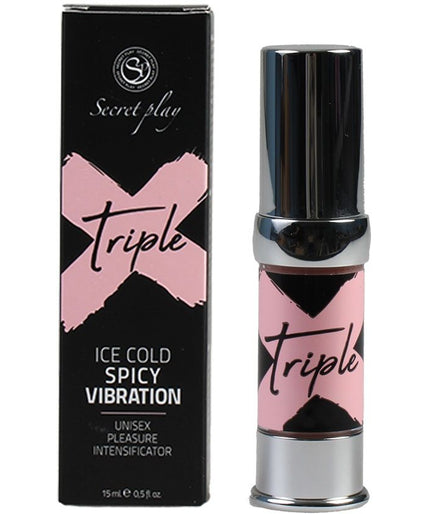 SECRETPLAY - TRIPLE X UNISEX PLEZIER INTENSIFICATOR