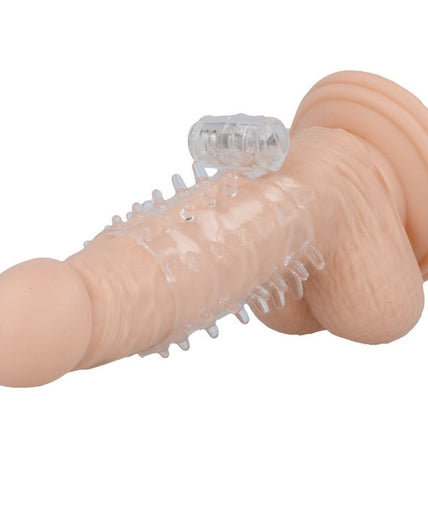 CASUAL LOVE - RING VIBRATING SLEEVE TRANSPARENT