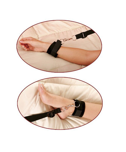 FETISH FANTASY SERIES - BED BINDINGS RESTRAINT KIT