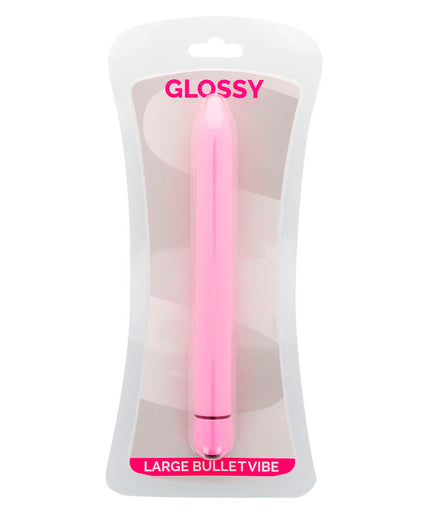 GLOSSY - SLIM VIBRATOR PINK