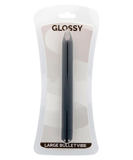 GLOSSY - SLIM VIBRATOR BLACK
