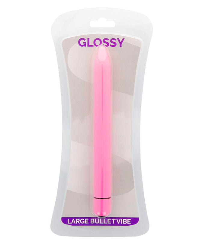 GLOSSY - SLIM VIBRATOR DEEP ROSE