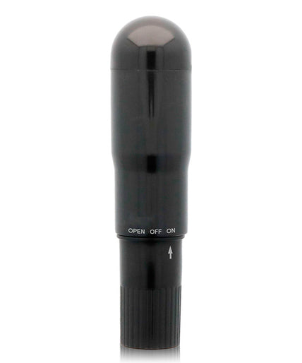GLOSSY - POCKET VIBRATOR BLACK