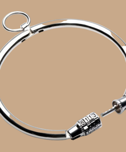 Metalen Hardmetalen Ketting met Combinatiesluiting – 12cm