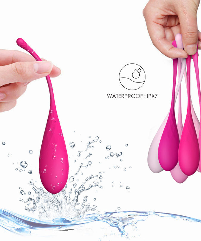 LESLIE - KEGEL FIT PELVIC MUSCLE TRAINING SET 6 WEIGHTS