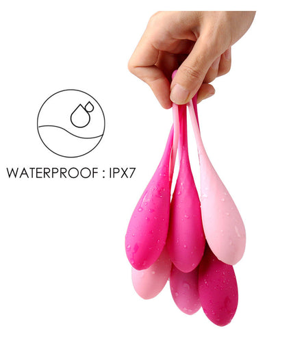 LESLIE - KEGEL FIT PELVIC MUSCLE TRAINING SET 6 WEIGHTS