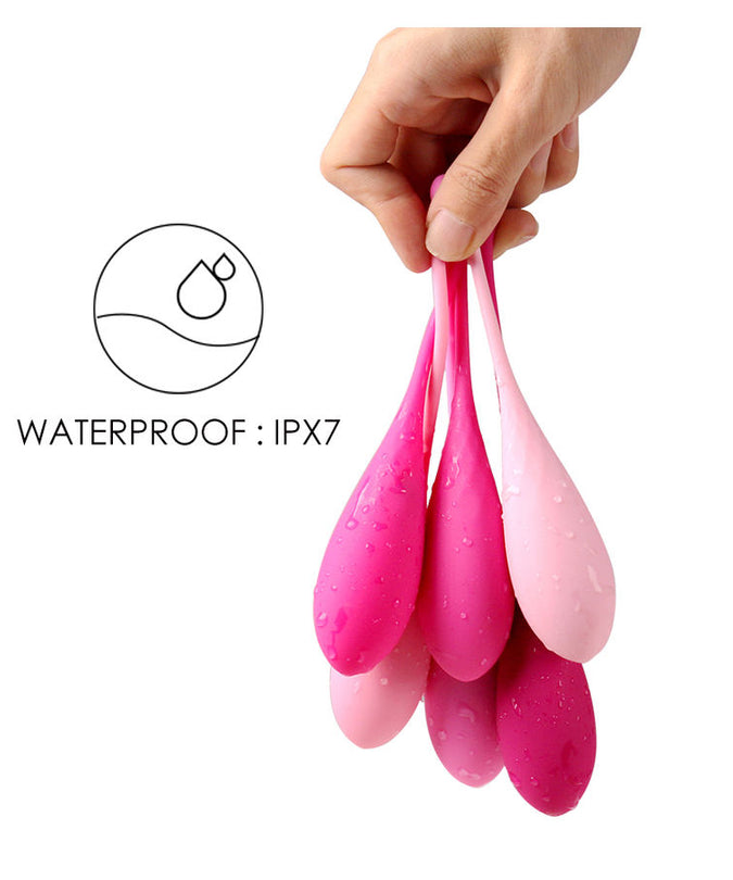 LESLIE - KEGEL FIT PELVIC MUSCLE TRAINING SET 6 WEIGHTS