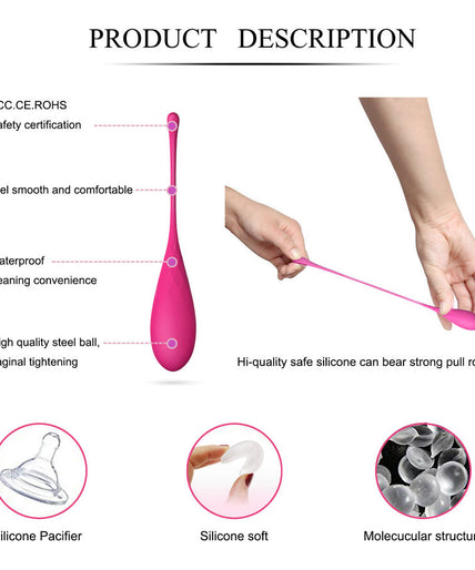 LESLIE - KEGEL FIT PELVIC MUSCLE TRAINING SET 6 WEIGHTS