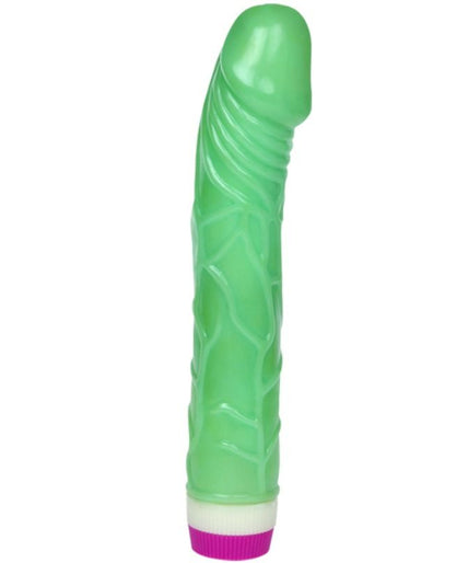 BAILE - WAVES OF PLEASURE VIBRATOR 23 CM GREEN