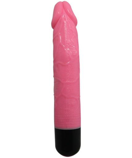 BAILE - COLORFUL SEX REALISTIC VIBRATOR PINK 23 CM