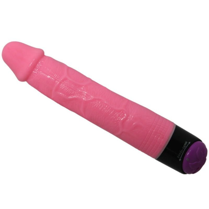 Baile – Colorful Sex Realistic Vibrator Pink 23 Cm