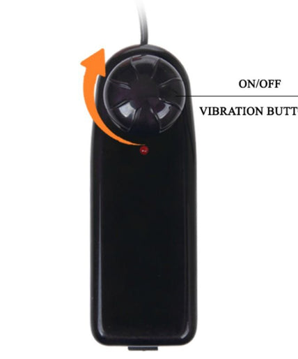 BAILE - THE BIG PENIS DILDO WITH NATURAL VIBRATION 23.5 CM