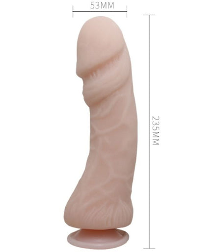 BAILE - THE BIG PENIS DILDO WITH NATURAL VIBRATION 23.5 CM
