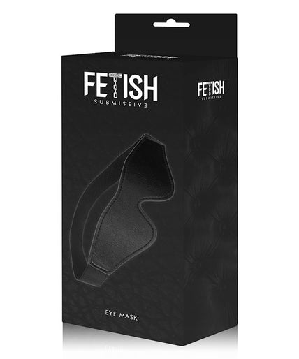 FETISH SUBMISSIVE - VEGAN LEATHER MASK WITH NOPRENE LINING