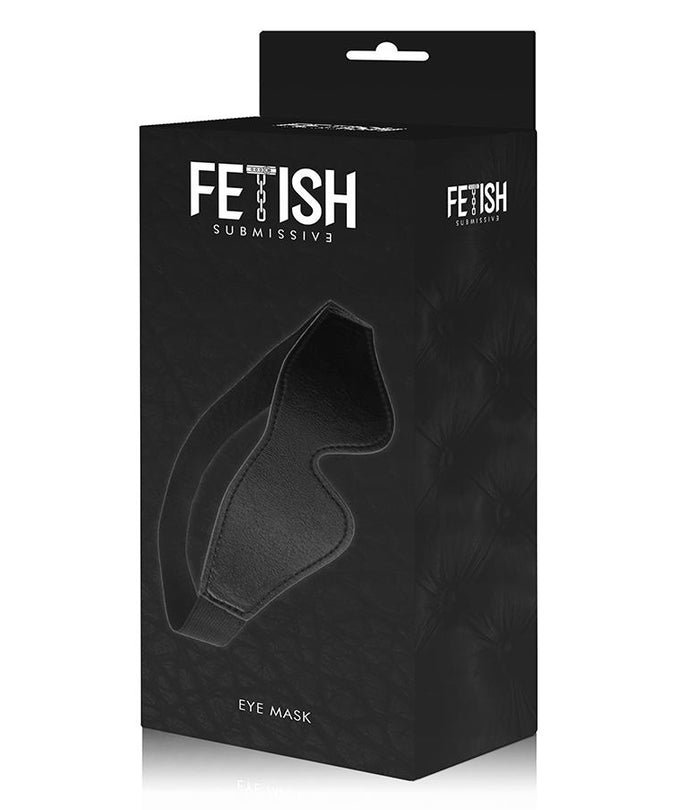 Fetish Submissive – Vegan Leather Mask with Noprene Lining