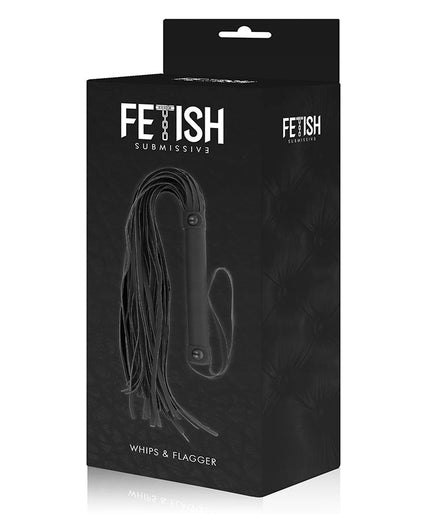 FETISH SUBMISSIVE - VEGAN LEATHER WHIP